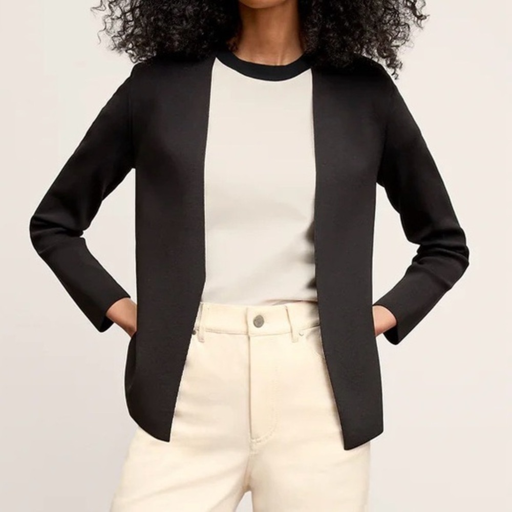 M.M. Lafleur The Woolf Black Long Sleeve Jardigan XL
